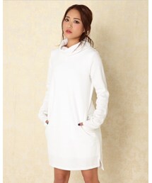 rienda | CLシンプルハイネックOP(ワンピース)