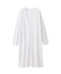 GU | リネンブレンドロングカーデ(カーディガン/ボレロ)