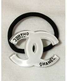 no brand | パロディ / ココマーク白(ヘアゴム)