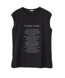 GU | グラフィックT / ミリタリーノースリーブD(タンクトップ)