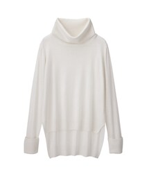 GU | タートルスリットチュニック(ニット/セーター)