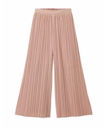 GU | プリーツパラッツォパンツ / ピンクベージュ(パンツ)