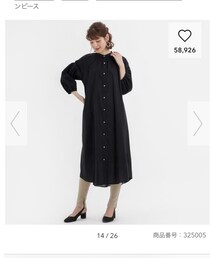 GU | シャツワンピース