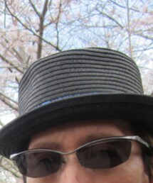 NEW ERA |  EK by New Era Hat The Porkpie Paper Rope Rose band Black Blue

(ハット)