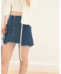 MOUSSY | デニムスカート
