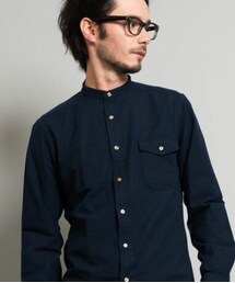 green label relaxing | バンドカラーシャツ(シャツ/ブラウス)