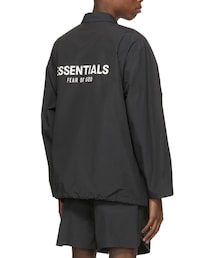 FOG ESSENTIALS | fog essentials black coach jacket L 14,500円(ナイロンジャケット)