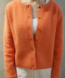 2WAYジューシーアンゴラトップスカーディガン (4-color)(カーディガン/ボレロ)