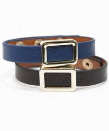 minsshop | ストラップブレスレット（2-color）(ブレスレット)