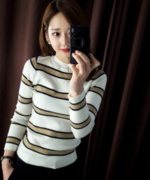 minsshop |  ソーホボーダーニット(Tシャツ/カットソー)