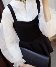 minsshop | ♥ブラウス+ベストset♥レオナブラウス(シャツ/ブラウス)
