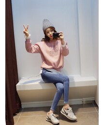 minsshop | （裏起毛♥）ワイルドスウェット(スウェット)