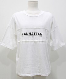 minsshop | マンハッタンオーバーTシャツ(Tシャツ/カットソー)