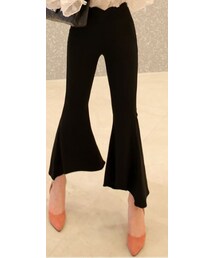 minsshop | エレガンス◆フリルスラックス(スラックス)