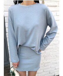 minsshop | 【トップス+スカートSET】 プランタンポニーツーピース(ワンピース)