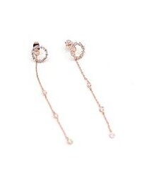 minsshop | ラインストーンピアス(ピアス（両耳用）)