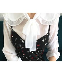 minsshop | ビックカラー♥乙女ブラウス(シャツ/ブラウス)