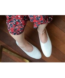 1317　シンプルフラットシューズ(バレエシューズ)