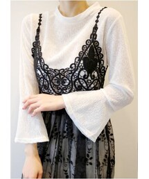 minsshop | HATTEレースワンピースセット(ワンピース)