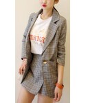minsshop(ミンスショップ)の「ジャケット/アウター(テーラードジャケット)」
