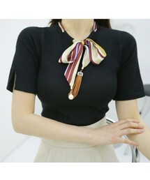 minsshop | PETIT スカーフニット(ニット/セーター)