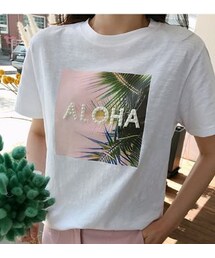 minsshop | ALOHA★Tシャツ(Tシャツ/カットソー)