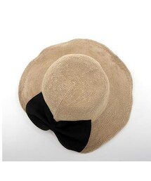 minsshop | 折り曲げれるリボンハット帽(全3色) (ハット)