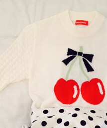 merry jenny | cherry knit
(ニット/セーター)