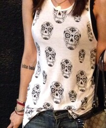 H&M | 骷髏頭背心(タンクトップ)