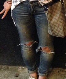 Levi's | DIY 破洞牛仔褲(デニムパンツ)