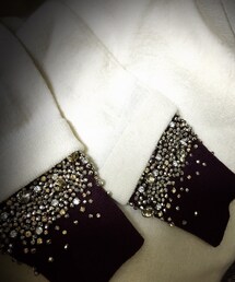 3.1 Phillip Lim | phillip limのキラキラニットです。画像は袖のアップです。ビジューがたくさん付いていて可愛いです☺︎(ニット/セーター)