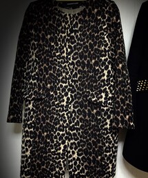 Deuxieme Classe | レオパード柄コート☺︎(ノーカラージャケット)