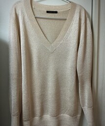 Deuxieme Classe | キラキラゴールドニット☺︎(Tシャツ/カットソー)