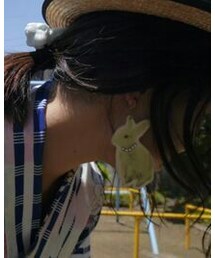 ウサギのアクセサリー攻め | ウサギのアクセサリー攻め(イヤリング（片耳用）)