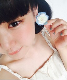 お花 イヤリング(イヤリング)