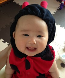 no brand | てんとう虫(つなぎ/オールインワン)