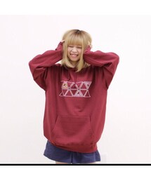 Athe7 | 【予約】プルオーバーパーカー(赤/NO)(パーカー)