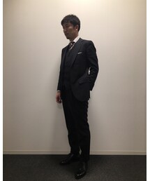 KASHIYAMA | 北海道コンサドーレ札幌選手用スーツ(ネクタイ)