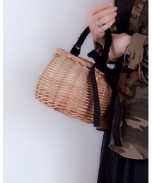 three_A | かごバッグ