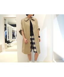 08sircus | 丸衿コットンドルマンスリーブコート(その他アウター)