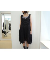 MARANT ETOILE | コットンサイドリボンレースノースリーブワンピース(ワンピース)