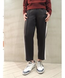 ISABEL MARANT | ポリエステルサイドラインワイドイージーパンツ(スラックス)