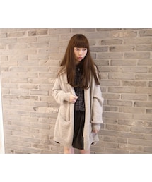 christian wijnants | ベビーアルパカワイドカーディガン(カーディガン/ボレロ)