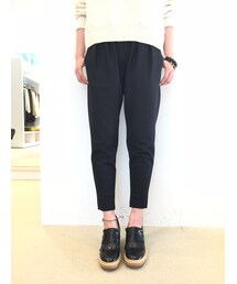 08sircus | メルトンウールイージーパンツ(スラックス)