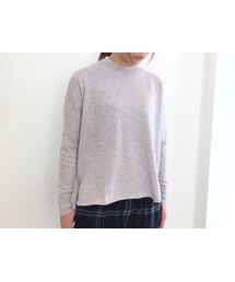 DEMYLEE | カシミア裾スリットワイドニット(ニット/セーター)