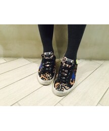 GOLDEN GOOSE | ハラコレオパードローカットスニーカー(スニーカー)