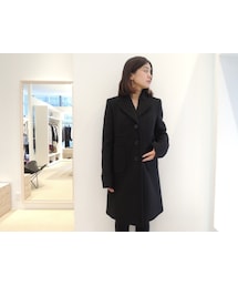 CARVEN | ウールナイロンダブルポケットロングコート(ダウンジャケット/コート)