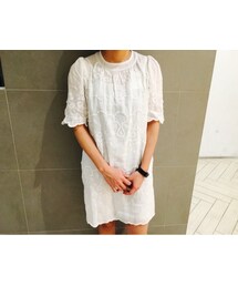 ISABEL MARANT | ラミー刺繍半袖ワンピース(ワンピース)