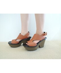 MARNI | ツートンレザーサンダル(サンダル)