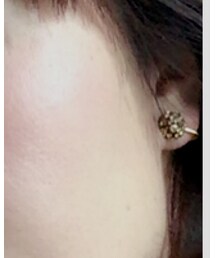 自分でスワロフスキーで作ったイヤリング♪ | イヤリング